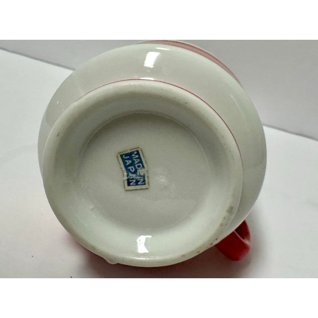 Ceramic Vintage 1960s/1970s Ceramic Striped Oil Lantern For Sale - Image 7 of 7