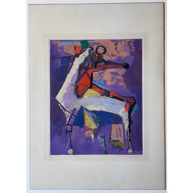 Marino Marini, Shakespeare I, 1977, Etching For Sale - Image 7 of 7