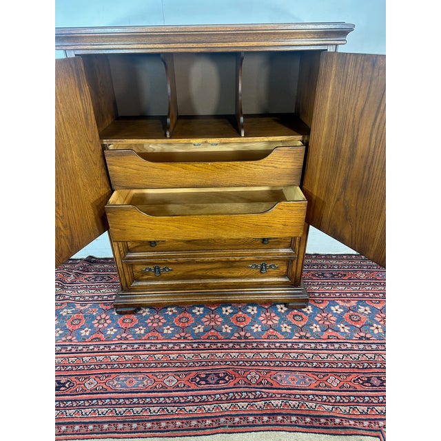 United Furniture Corporation 1960s United Furniture Highboy Dresser For Sale - Image 4 of 10