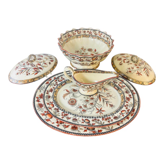 Collection of Wt Copeland Transferware For Sale