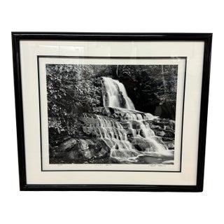 Robert Morris Laurel Falls in Smokey Mountain National Park, Tennessee Limited Photograph, Certificate For Sale