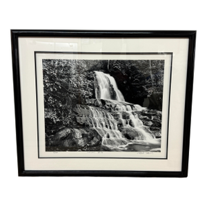 Robert Morris Laurel Falls in Smokey Mountain National Park, Tennessee Limited Photograph, Certificate