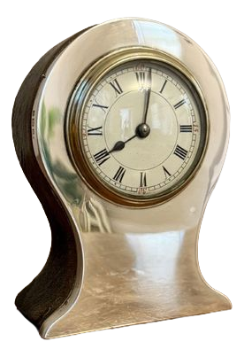 Antique Silver Hallmarked Mantle Clock, 1900
