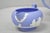 Antique Wedgwood Blue Jasperware Tea Set W/ Tea Pot Creamer Sugar Bowl 3 Pc Set For Sale - Image 10 of 15