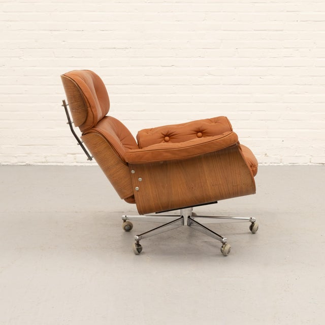 Brown Lounge Chair by Martin Stoll for Giroflex, 1970s, Set of 2 For Sale - Image 8 of 18