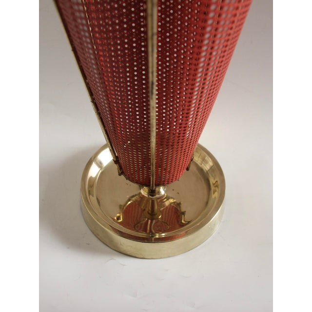 Gold German Umbrella Stand, 1950s For Sale - Image 8 of 18