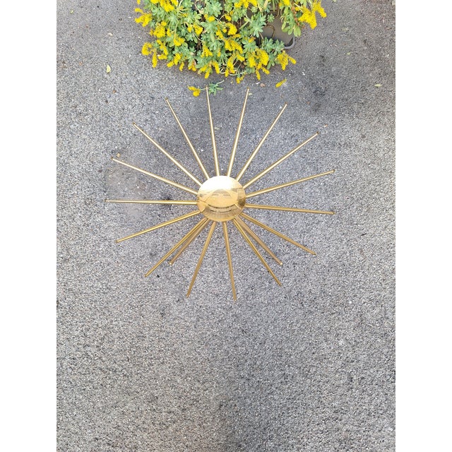 1990s Vintage Spider Coffee Table in Polished Brass, 1990s For Sale - Image 5 of 7