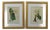 Fine Pair of Trowbridge Giltwood Frames W Floral Lithographs For Sale