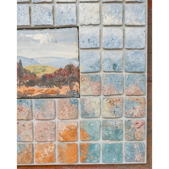 Late 20th Century Mid-Century Contemporary Art Pottery Mosaic by Elizabeth Macdonald For Sale - Image 5 of 10
