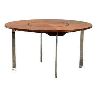 Dining Table with Lazy Susan from Merrow Associates, 1960 For Sale
