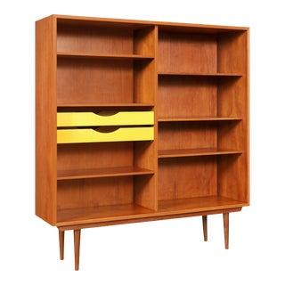 1960s Mid-Century Modern Teak Bookcase by Børge Mogensen For Sale