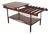 Mid-Century Iron and Teak Coffee Table from Home Torino, 1960s For Sale