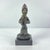 African Early 20th Century Yoruba Kneeling Female Figure on Custom Base Nigeria For Sale - Image 3 of 7