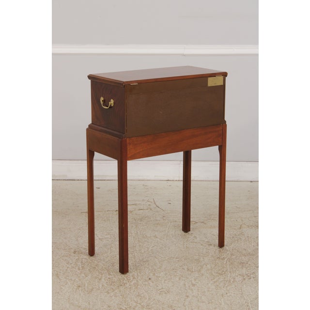 Baker Colonial Williamsburg Mahogany Silver Chest For Sale - Image 15 of 17