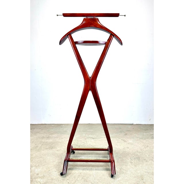 Mid Century Italian Modern Men’s Valet by Ico and Luisa Parisi for Fratelli Reguitti, Italy For Sale - Image 9 of 12