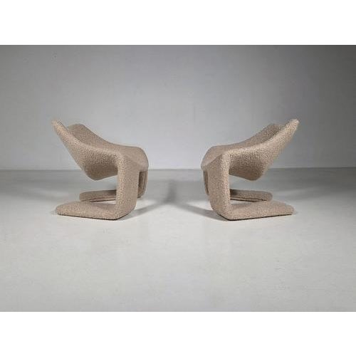 Steiner Zen Lounge Chairs by Kwok Hoi Chan for Steiner, 1970s, Set of 2 For Sale - Image 4 of 10