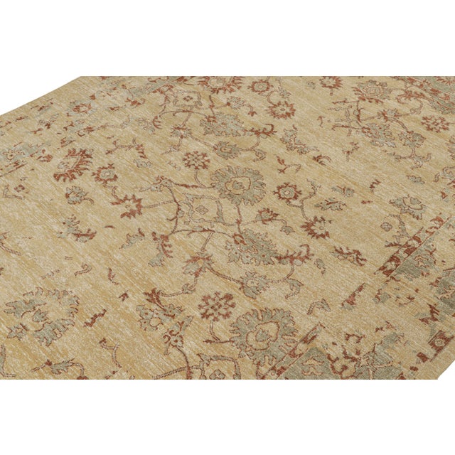 This 10x14 rug is inspired by antique Oushak rugs—from a bold new Modern Classics Collection by Rug & Kilim. Hand-knotted...