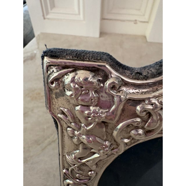 Sterling Silver Cherub Frame For Sale In New York - Image 6 of 11