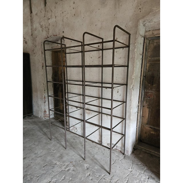Industrial Vintage Art Deco Industrial Rack, 1930s For Sale - Image 3 of 8