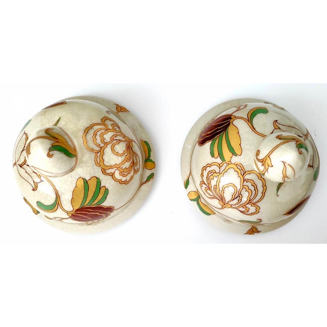 Large 20" Ginger Jar Pair For Sale In Miami - Image 6 of 11