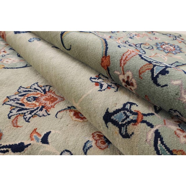 Textile Vintage Kashan Rug, 2000s For Sale - Image 7 of 15