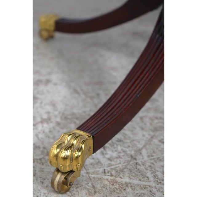 Kindel Mahogany Double Pedestal Dining Table For Sale - Image 9 of 18