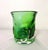 Vintage mid century signed Gran Warff, for Kosta Boda, art glass vase. This piece is a vibrant green with the slightest...