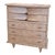 1960s Vintage Tall White Wash Dresser For Sale