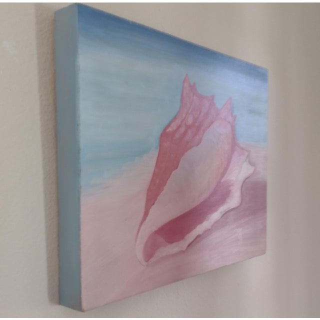 Whispers of the Sea – Original Coastal Oil Painting by Anita Blythe 11 X 14 For Sale - Image 9 of 11