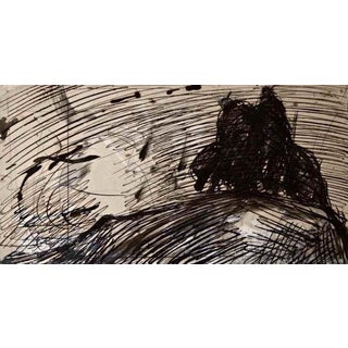 Gabriele Galantara, Horsemen, Mixed Media Drawing, 1907 For Sale