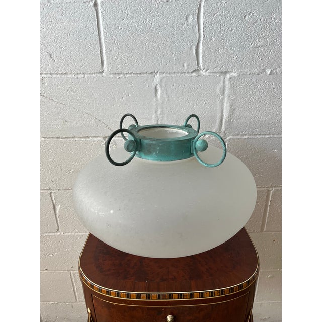 Scavo Corroso Murano Glass Amphora Vase, Seguso Vetri D'Arte, Scavo Technique, 1970s For Sale - Image 4 of 8