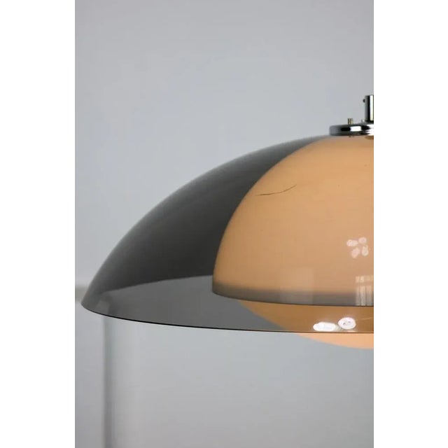 Plastic Vintage PDD Lore Lorence Ceiling Lamp by Luigi Massoni for Guzzini For Sale - Image 7 of 12