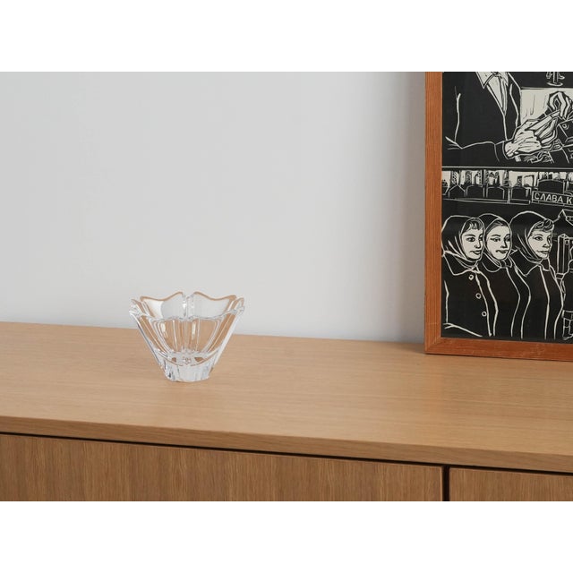 Glass Swedish Orion Bowl from Orrefors, 1970s For Sale - Image 7 of 8