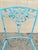 Metal Vintage Woodard Orleans Pattern Wrought Iron Garden Patio Dining Chairs Set of 4 For Sale - Image 7 of 9