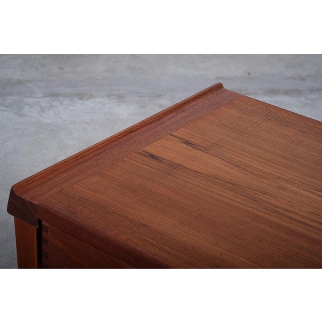 1960s Teak Side Table with Drawer, Denmark, 1960s For Sale - Image 5 of 10