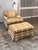 Taupe Vanguard Furniture Arm Chair + Ottoman Set For Sale - Image 8 of 12
