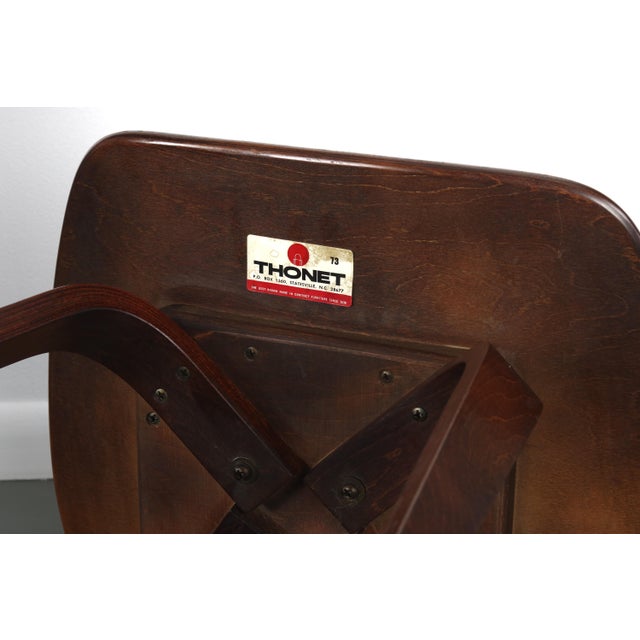 1960s Bentwood Desk Chair by Thonet For Sale - Image 9 of 13