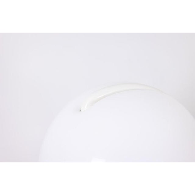 White Serpente Table Lamp by Elio Martinelli, 1960s For Sale - Image 6 of 10