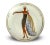 Diva - Porcelain Collector Plate - 1990 1990 For Sale - Image 3 of 3