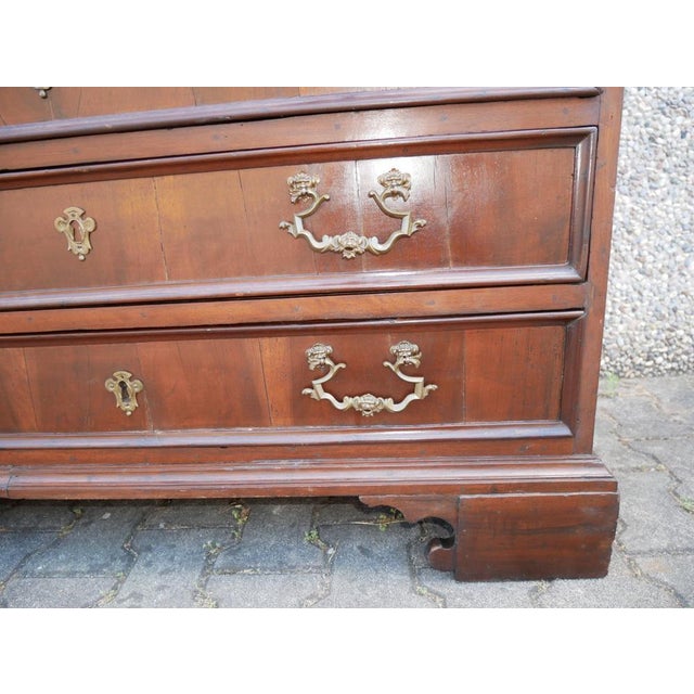 Brown Antique Walnut Chest of Drawers, 18th Century For Sale - Image 8 of 18