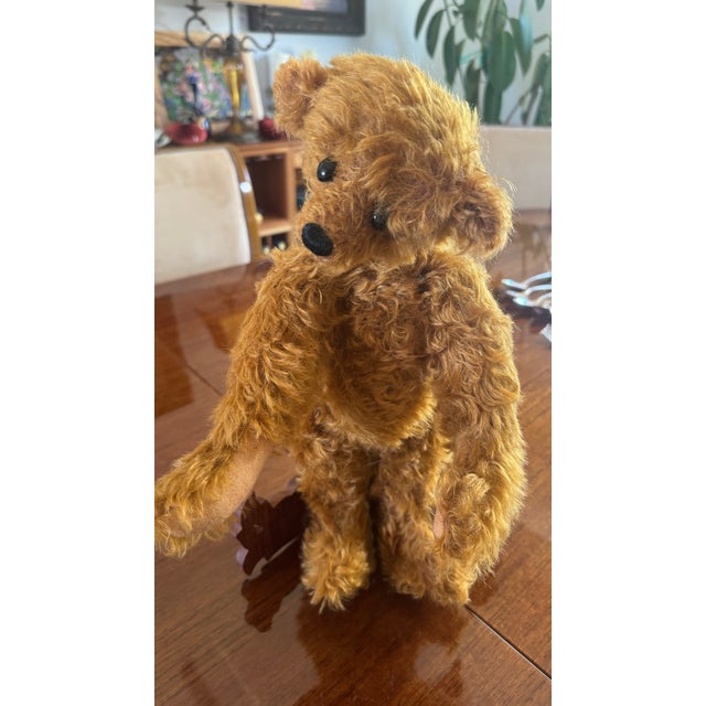 American Teddy Bear Vintage Mohair Handmade Pristine C1980 For Sale - Image 3 of 18