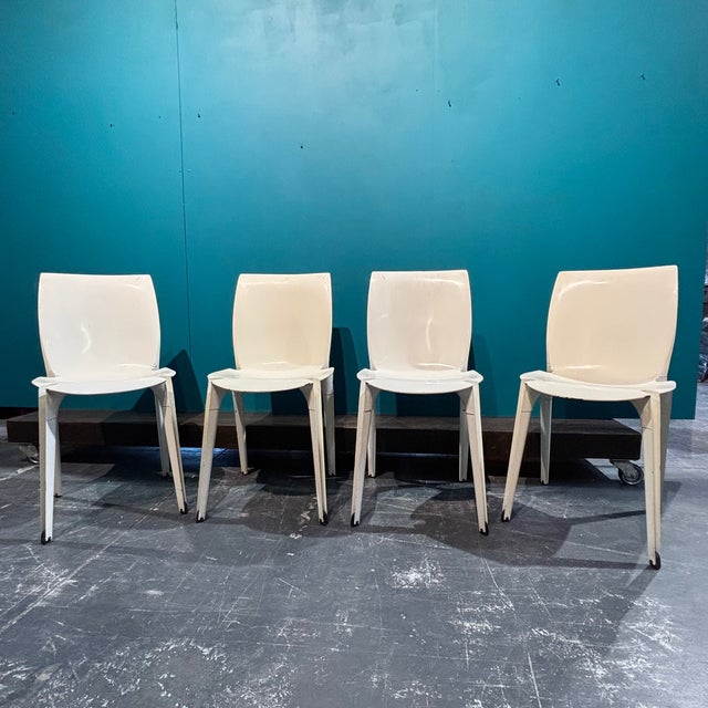 Lambada Chairs in Metal by Marco Zanuso for Gavina. 1964, Set of 4 For Sale - Image 14 of 14