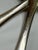 1950s S. Kirk Repousse Pattern Sterling Silver Large Heavy Serving Spoon & Fork Utensil Set. No Monogram For Sale - Image 12 of 15