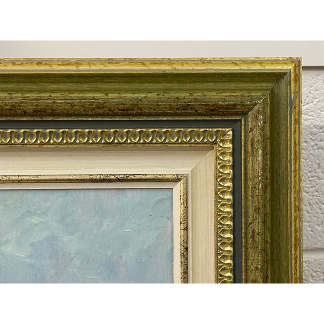 Textile Paris Palais Garnier (Opera House) with Figures 20th Century Post-Impressionism 1975 Circa For Sale - Image 7 of 18