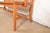 Wood Antique Arts & Crafts Solid Oak Lawyer's Bench For Sale - Image 7 of 10