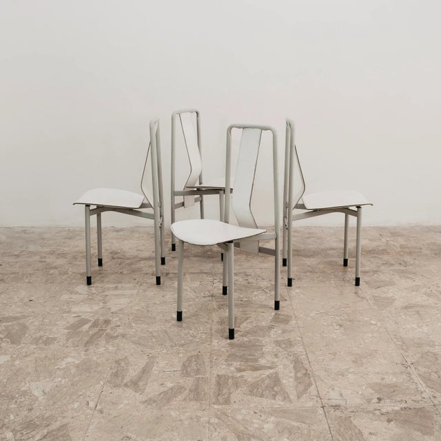 Irma Chairs attributed to Achille Castiglioni for Zanotta, 1980s, Set of 4 For Sale - Image 3 of 10