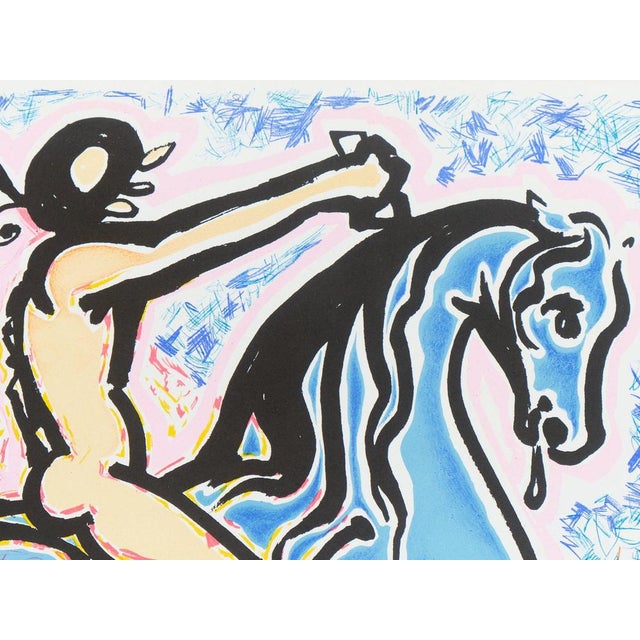 Salvador Dali, Le cavalier, Lithograph For Sale - Image 11 of 15