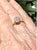 Metal 14k Gold and Diamond Cluster Ring For Sale - Image 7 of 8