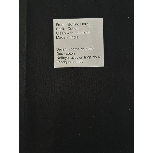 Handmade Buffalo Horn Table Runner-Made in India For Sale - Image 11 of 11