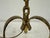 Gilt Metal Chain Link Floor Lamp in the style of Franz West, 1970s For Sale - Image 4 of 13